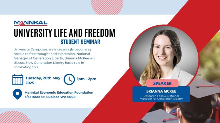 Student Seminar # 5 University Life and Freedom – With Brianna McKee