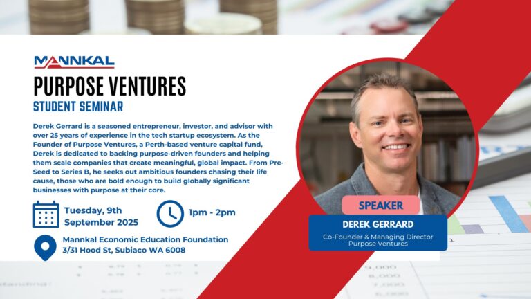 Purpose Ventures: Student Seminar – with Derek Gerrard