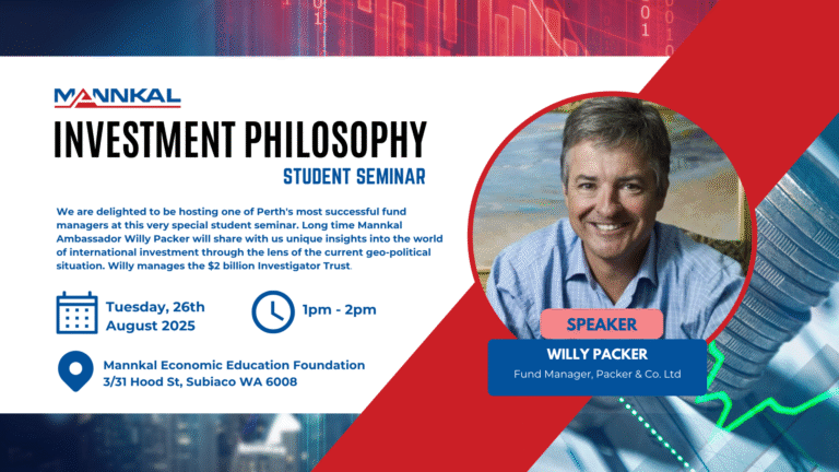 Investment Philosophy – Student Seminar with Willy Packer