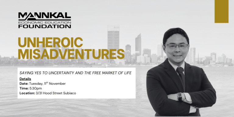 Unheroic Misadventures – Student Seminar with Wesley Goh